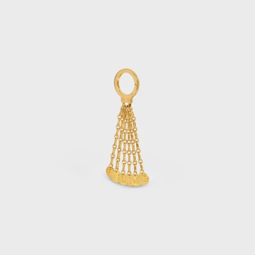CELINE MEDALS CHARM in Brass