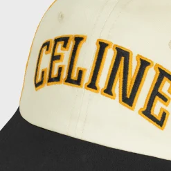 celine mesh baseball cap in cotton