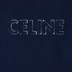 celine oversized crew neck sweater in wool