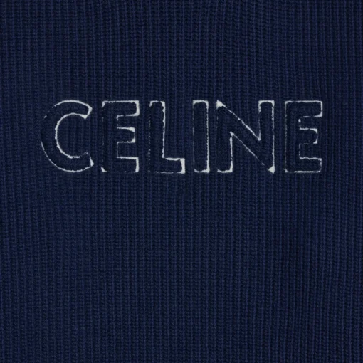 celine oversized crew neck sweater in wool