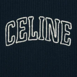 celine oversized sweater in ribbed wool
