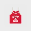 celine paris tank top in cotton jersey