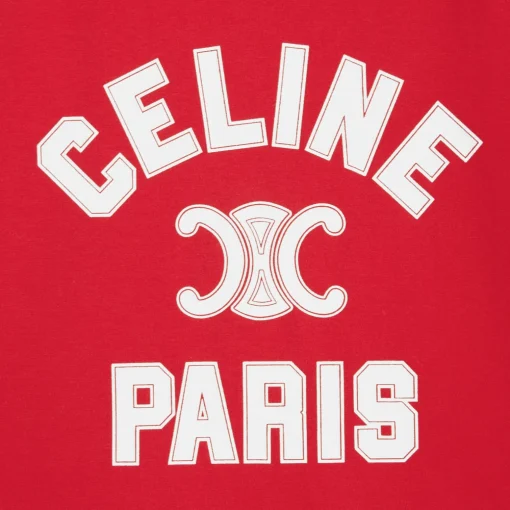 celine paris tank top in cotton jersey