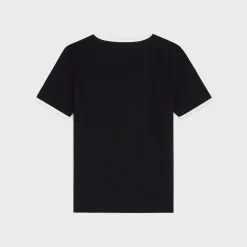 CELINE PARIS T-SHIRT IN COTTON JERSEY