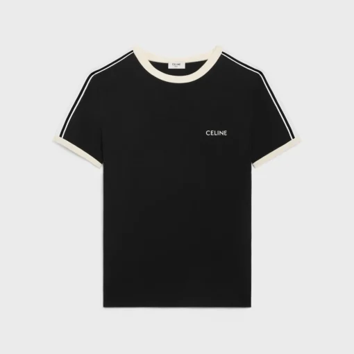 celine regular t-shirt in cotton jersey