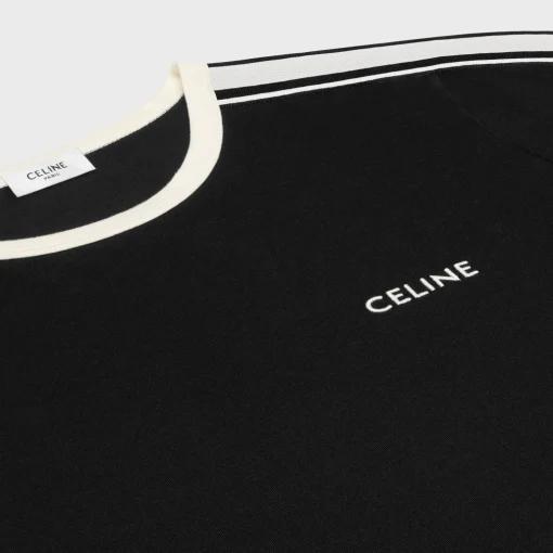 celine regular t-shirt in cotton jersey