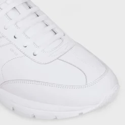 CELINE RUNNER CR-02 LOW LACE-UP SNEAKER in CALFSKIN