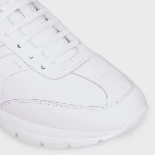 CELINE RUNNER CR-02 LOW LACE-UP SNEAKER in CALFSKIN