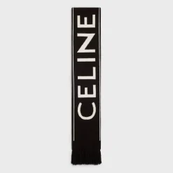 CELINE SCARF IN WOOL AND CASHMERE