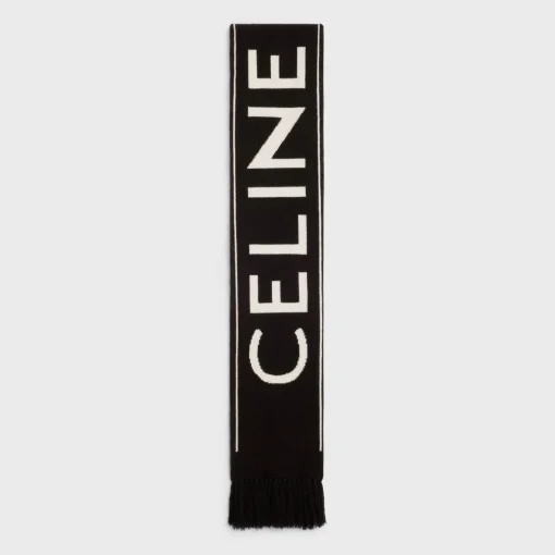 CELINE SCARF IN WOOL AND CASHMERE
