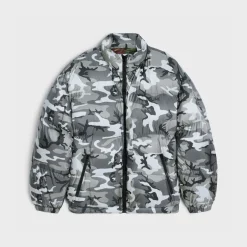 CELINE SHORT DOWN JACKET IN NYLON