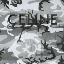 CELINE SHORT DOWN JACKET IN NYLON