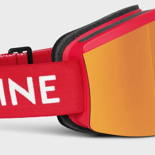 CELINE Ski Mask in Injected nylon with Mirror Lenses