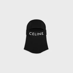 celine ski mask in technical nylon