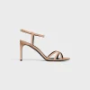CELINE SOIR SANDAL in PATENT CALFSKIN