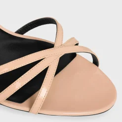 CELINE SOIR SANDAL in PATENT CALFSKIN