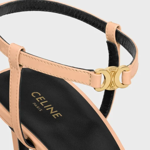 CELINE SOIR SANDAL in PATENT CALFSKIN