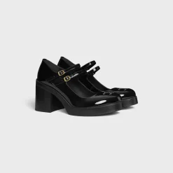 CELINE TESS BABIES in PATENT CALFSKIN