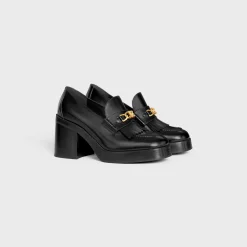 CELINE TESS LOAFER in POLISHED BULL