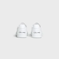 CELINE TRAINER CT-04 LOW LACE-UP SNEAKER in CALFSKIN