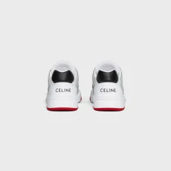 CELINE TRAINER CT-07 LOW LACE-UP SNEAKER in CALFSKIN