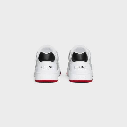 CELINE TRAINER CT-07 LOW LACE-UP SNEAKER in CALFSKIN