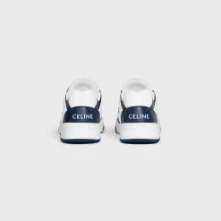 CELINE TRAINER CT-07 LOW LACE-UP SNEAKER in CALFSKIN