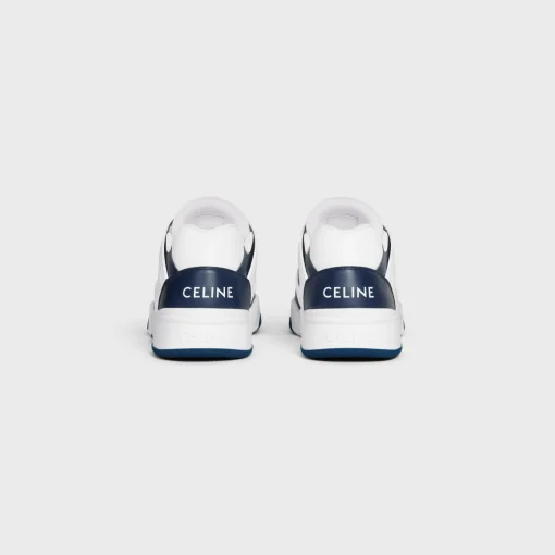 CELINE TRAINER CT-07 LOW LACE-UP SNEAKER in CALFSKIN