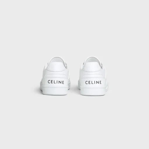 CELINE TRAINER CT-04 LOW LACE-UP SNEAKER in CALFSKIN