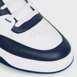 CELINE TRAINER CT-07 LOW LACE-UP SNEAKER in CALFSKIN