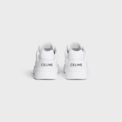 CELINE TRAINER CT-07 LOW LACE-UP SNEAKER in CALFSKIN