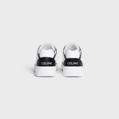 CELINE TRAINER CT-07 LOW LACE-UP SNEAKER in CALFSKIN