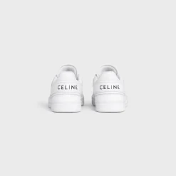 CELINE TRAINER LOW LACE-UP SNEAKER in CALFSKIN