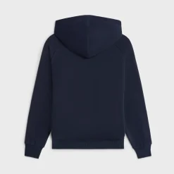 Celine Triomphe hoodie in cotton fleece