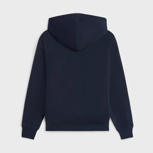 Celine Triomphe hoodie in cotton fleece