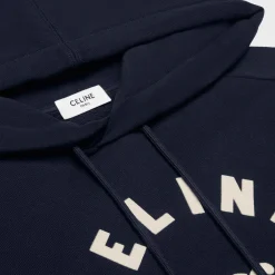 Celine Triomphe hoodie in cotton fleece