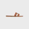 CELINE TRIOMPHE MULE in CALFSKIN