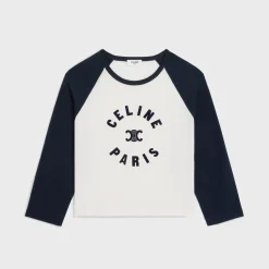 Celine Triomphe t-shirt in cotton jersey