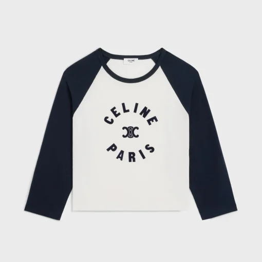 Celine Triomphe t-shirt in cotton jersey