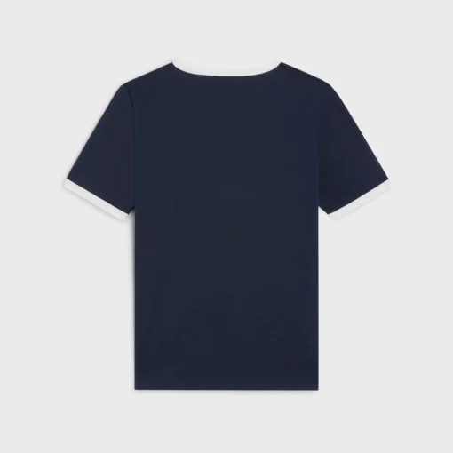 Celine Triomphe t-shirt in cotton jersey