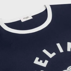 Celine Triomphe t-shirt in cotton jersey