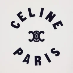 Celine Triomphe t-shirt in cotton jersey