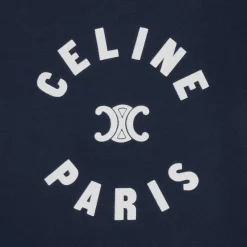 Celine Triomphe t-shirt in cotton jersey