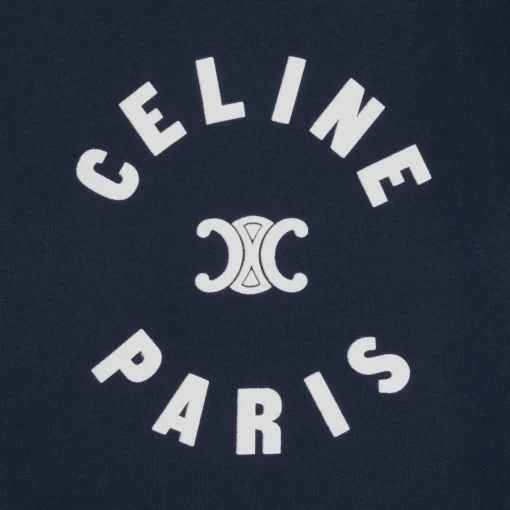 Celine Triomphe t-shirt in cotton jersey