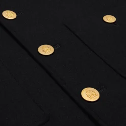 chasseur jacket in cashmere flannel