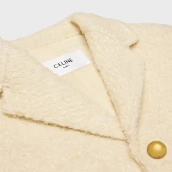 chasseur jacket in mohair wool tweed
