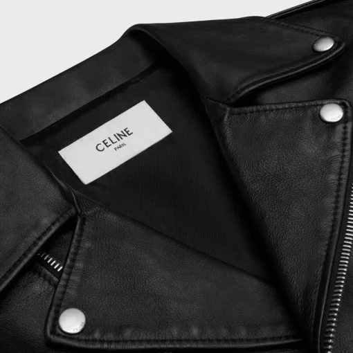 classic biker jacket in calfskin