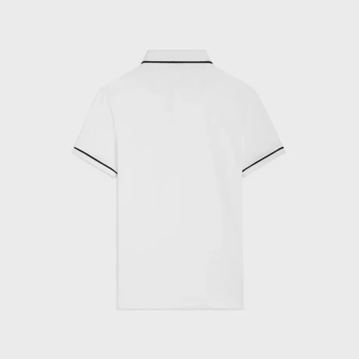 classic polo shirt in cotton piqué