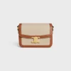 Classique Triomphe Bag in TEXTILE AND CALFSKIN