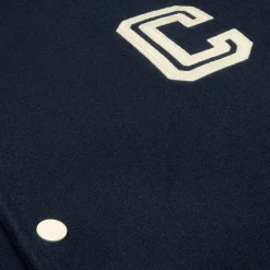 coach jacket in double-face wool